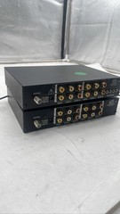 Channel Plus 5435 3-Ch & 5545 4-Ch RF Modulator Multi-Room Video Unit Lot of 2