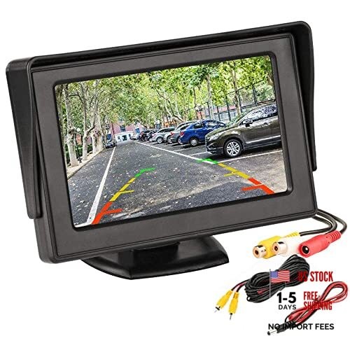 HD Mini 4.3 inch Monitor Digital TFT LCD 800 * 480 in-Dash Parking Video