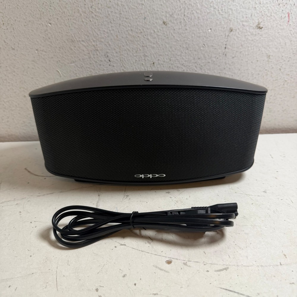 Oppo Sonica Black USB RJ45 Bluetooth Wireless High Fidelity Wi-Fi Smart Speaker