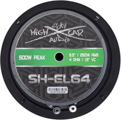 Sky High Package Deal 4 EL64 6.5″ Midrange Midbass Speakers 2000W 4ohm