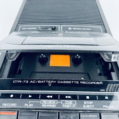 Realistic CTR-73 AC or Battery Cassette Tape Player Recorder 14-1053A – Parts