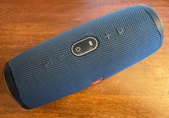 JBL Charge 4 Waterproof Bluetooth Speaker – Unique Blue on Black 2-Tone Look!