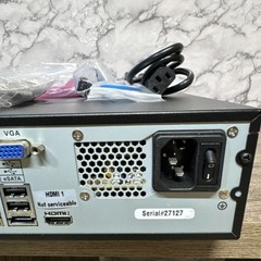 32-Channel Surveillance DVR Box Black Wired BNC w/ Remote Power Ethernet Mount