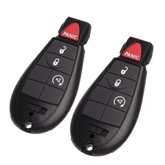 Dodge Ram Key Fob Replacement 2013-2021 Set of 2 Keyless Entry Remote