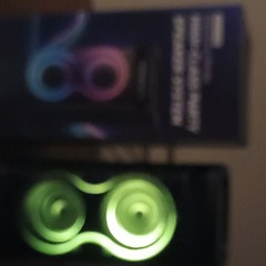 Experience Ultimate BT304 Bluetooth LED 2.0 Stereo Speaker System 4in AUX USB
