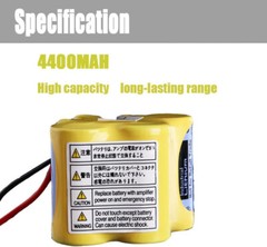 10X BR-2/3AGCT4A BR2/3AG BR2/3AGCT4A Battery for FANUC A98L-0031-0025 w/plug US