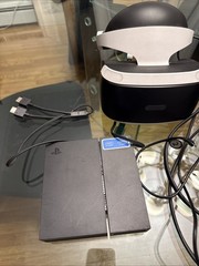 Sony PlayStation VR Headset Starter Pack -PSVR Version 2 W/Station+Cords+Camera