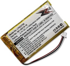 ZZcell Battery For Garmin 361-00019-16, Nuvi 1300, 1340T Pro, 1350, 1370, 1375T