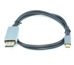 3ft USB 3 Type C Male to DisplayPort Thunderbolt 3/Alt Mode 8K@60Hz Cable