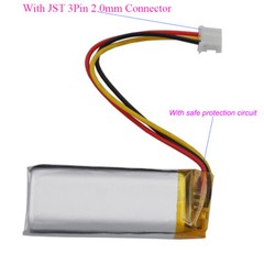 3.8V 1000mAh Li Lipo Battery 822048 3Pin2.0 For Roku Pro Voice Remote Controller