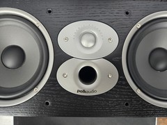 Polk CSi A6 Center Channel Speaker (Black)