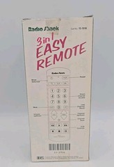 NOS Radio Shack 3 in 1 Easy to Use Universal Remote Control 15-1916 1990’s