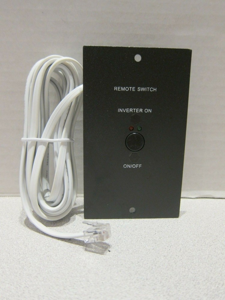 Power Inverter 10 Foot Remote On/Off Switch for PEAK 1200W / 2000W / 3000W