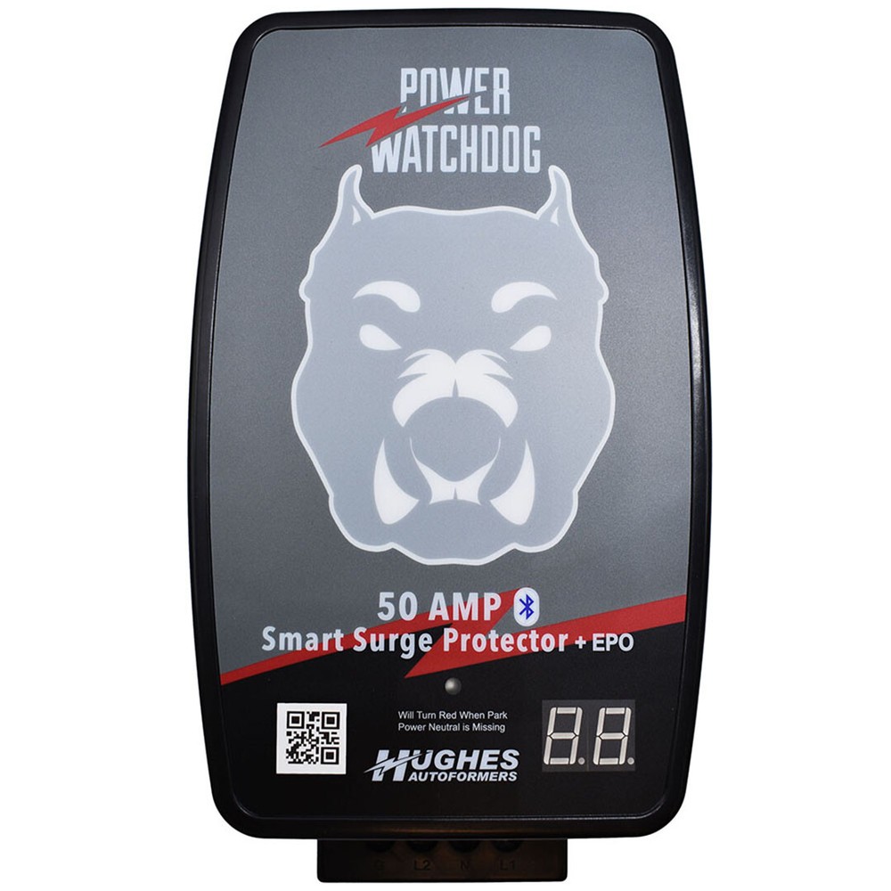 Hughes Power Watchdog Bluetooth Hardwired Surge Protector With Epo – 50 Amp 0