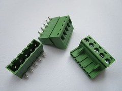 10 pcs Close Angle 5pin 5.08mm Screw Terminal Block Connector Pluggbale Type