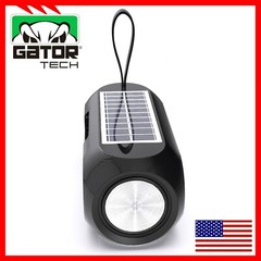 Bluetooth Wireless Portable Speaker Solar Power Stereo Bass USB SD FM Radio LOUD