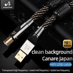 HIFI USB OTG Cable USB Type A to B USB Cable 6N OFC Type C to Type B Audio Cable