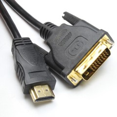 HDMI Male to DVI-D 24+1 Male Support 1080P Full HD Compatible PS3/4, Laptop Lot