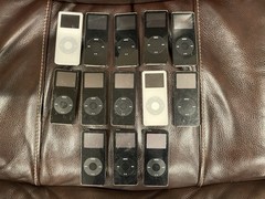 Lot of 13 iPod Nano 1st Gen 1gb 2gb 4gb AS-IS Untested