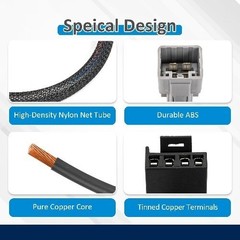 Trailer Brake Controller Wiring Adapter Compatible with 1500 2500 3500 2010-2012