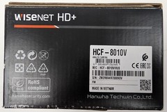 Hanwha Techwin HCF-8010V Dome Camera WDR 5MP Outdoor Analog HD Fisheye NEW