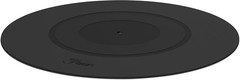 Turntable Platter Mat Black Rubber Silicone Design for Universal to All LP Vinyl