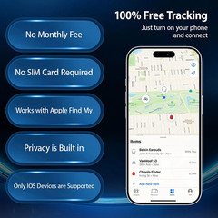 GPS Tracker for Vehicles Car Tracking Device,Mini Hidden for iPhone Android
