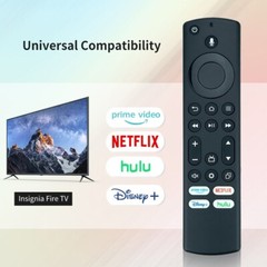 2Pcs NS-RCFNA-21 Voice Remote Control For Insignia Toshiba Fire TV NS sereis