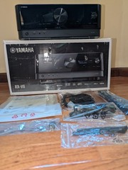 Yamaha RX-V6A 7.2-Channel AV Receiver with 8k HDMI and MusicCast