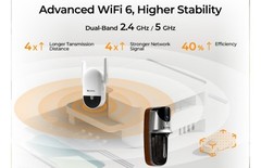 Wireless Solar Video Doorbell Camera Chime Pro, 2K Wide-Angle,WiFi,NO FEES,Alexa