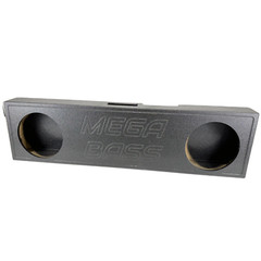 Sub Woofer Box Chevy Silverado 07-18 Single Regular Cab 2×12 Woofers Ported