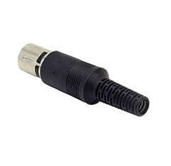 1x 5 Pin DIN Male Microphone In-Line Connector Plug – Philmore ETA4 – FREE SHIP