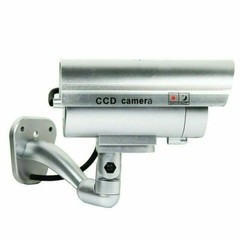 3 Pack IR Bullet Fake Dummy Surveillance Security Camera CCTV & Record Light