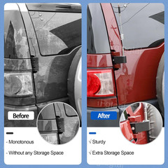 Tailgates Antenna Holder Suitable for Toyot@ FJ Cruiser 2007-2021, Tailgates Ant