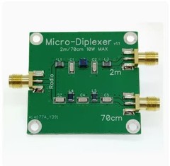 1PC Band 2m 70cm Duplex Filter 10W V/U Micro-Diplexer