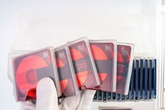Sony 33-Disc Color Minidisc Lot Red Blue Green Black Case [USED]