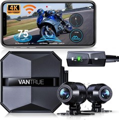 Vantrue Falcon 1 (F1) Motorcycle 4K Dashcam (4K + 1080P) GPS | WiFi(1TB Support)