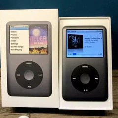 New Sealed iPod Classic 5th 6th 7th 30GB 60GB 80GB 128GB 256GB 512GB 1TB Modded!