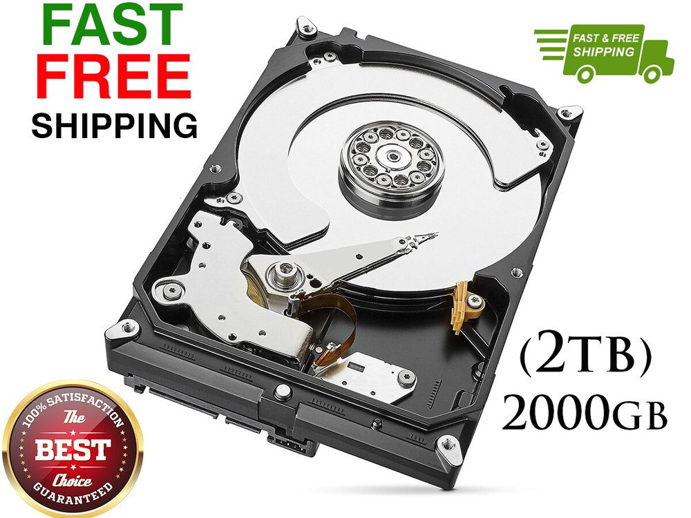 2000GB 2TB ZOSI DVR NVR Compatible Hard Drive Internal 3.5 FREE SHIPPING