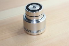 4 PCS D53mm*H58mm Sound Isolation Spikes Maglev feet HIFI audio Stand mat