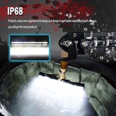 4x 7Inch 20000W LED Work Light Bar Flood Spot Pods Offroad Fog Driving ATV Truck