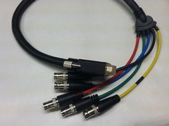 Comprehensive HR Pro Series VGA 15-pin Male to 5-BNC Female – VGA15P-5BJ-2HR NEW