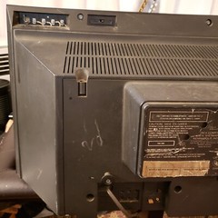 Vintage RCA 20″ TV Old School Gaming TV Color FW65R70F Colortrak Television