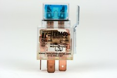 TEMCo 12V 30A 5 Pin Sealed Bosch Style Automotive Relay w/ Integrated Fuse SPDT