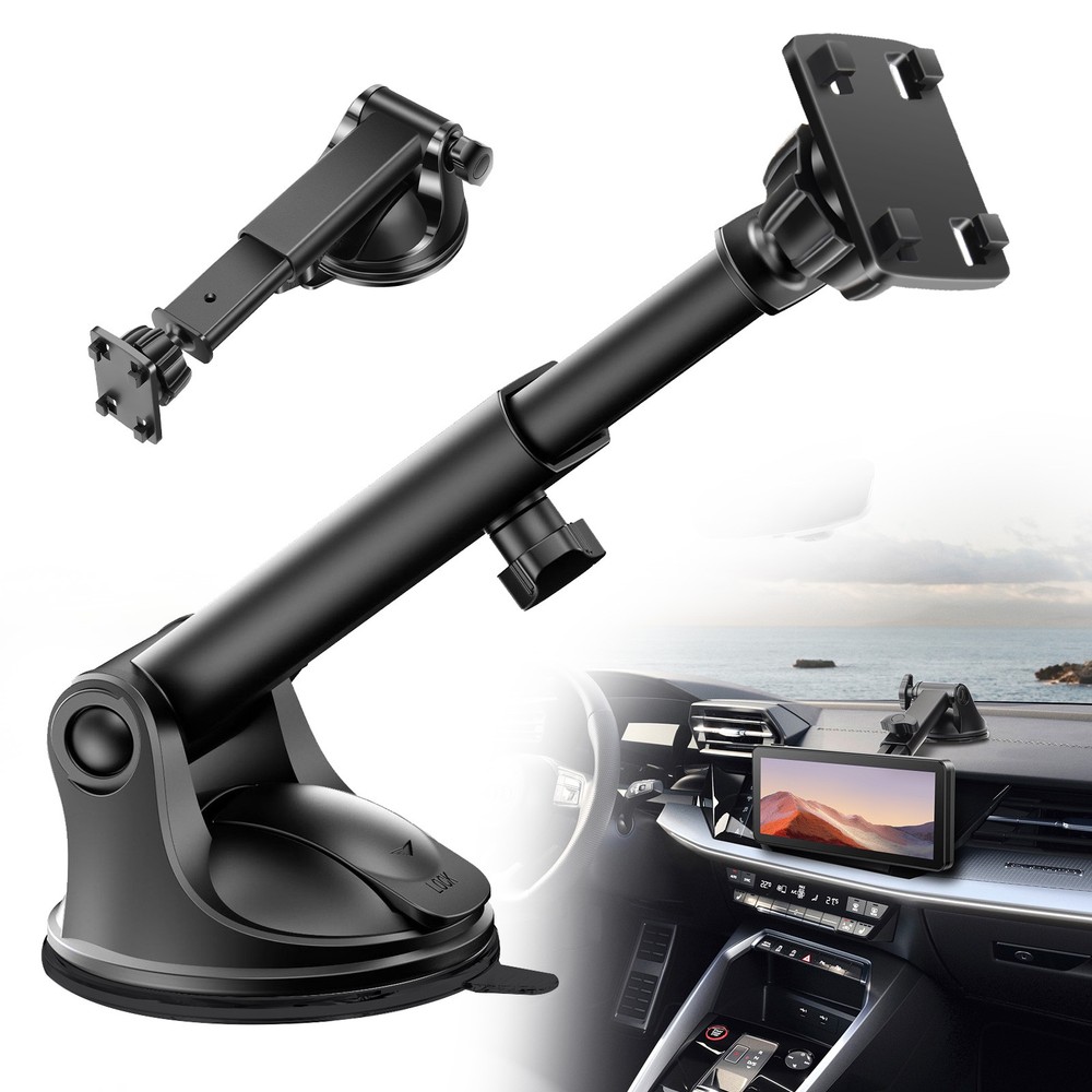 CarPlay Screen Suction Cup Mount Dashboard/Windshield Holder for7-11″Car Monitor