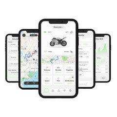 SIZZAPP Real-time GPS tracker for motorbikes WITHOUT SUBSCRIPTION