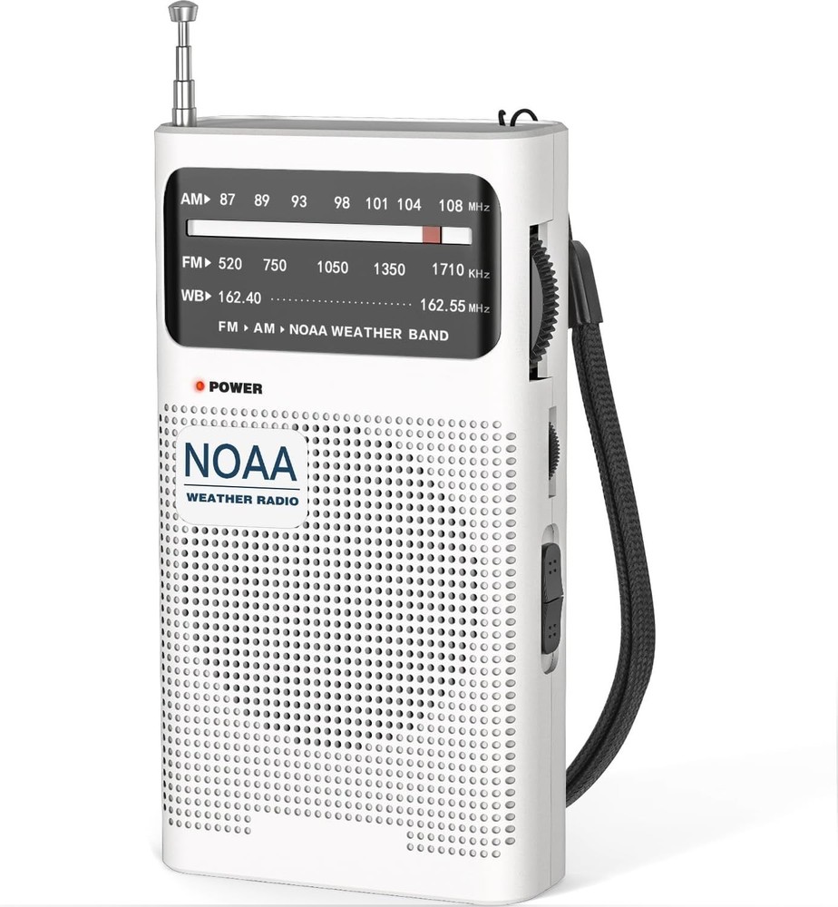 NOAA Weather Radio, AM FM NOAA Emergency Radio Portable with Best Recept