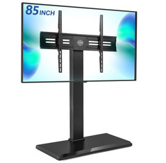 Soporte de Suelo Universal para TV de 50 a 85 Pulgadas con Base de Hierro, Sopor