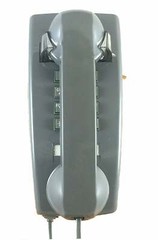 Cortelco 2554-V-SL 255482vba20m Wall W/ Volume Slate