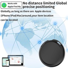 Magnetic Car GPS Tracker for Vehicles Key Dog Real Time for Find My (iOS Only)